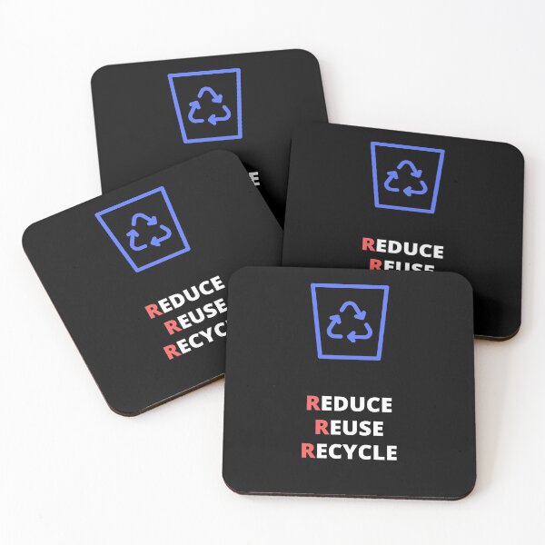 Item preview, RRR REDUCE REUSE RECYCLE  designed and sold by Tshirtpedia.