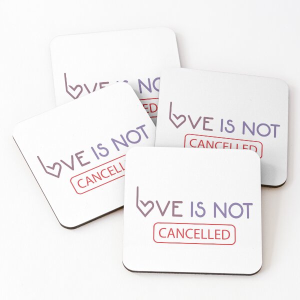 Item preview, Love Is Not Cancelled - love quote designed and sold by Salahboulehoual.