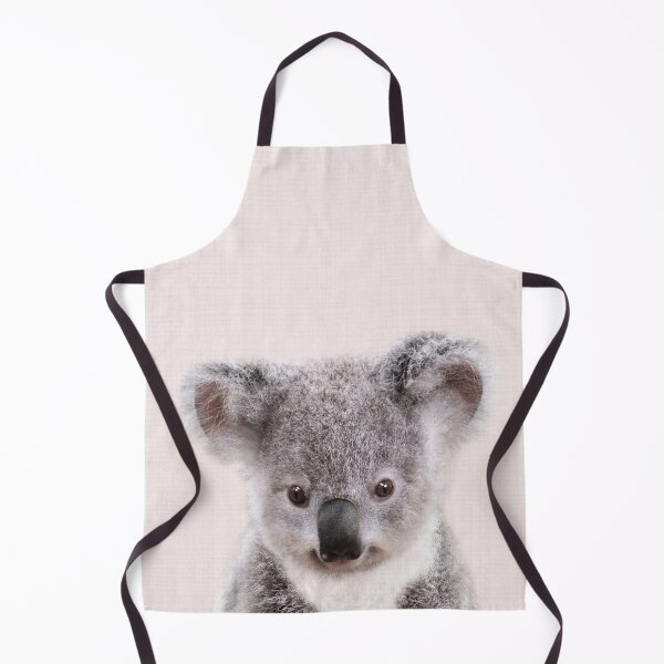 Item preview, Baby Koala With Pink Background, Baby Animals Art Print by Synplus designed and sold by synplus.