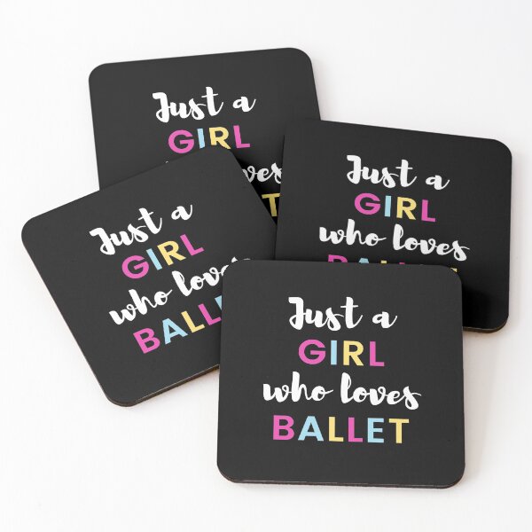 Item preview, Just a girl who loves ballet designed and sold by TheGreenGoat.