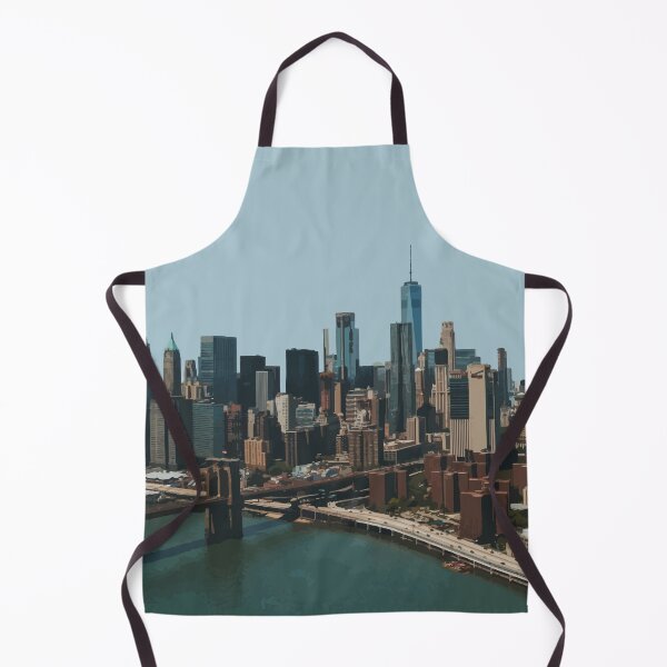 Item preview, Manhattan Skyline, New York Travel Artwork designed and sold by Alo.