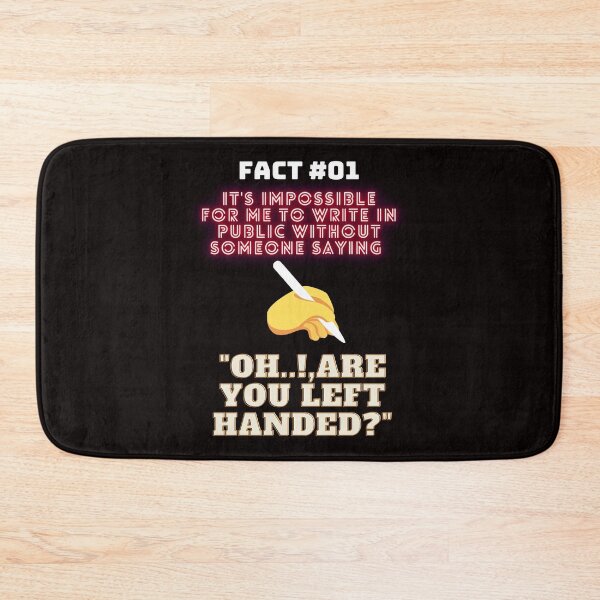 Item preview, Oh Are you Left Handed? Left Handers Uniqueness Funny Gift for Left Handers Day Essential Design designed and sold by OneandHalf.