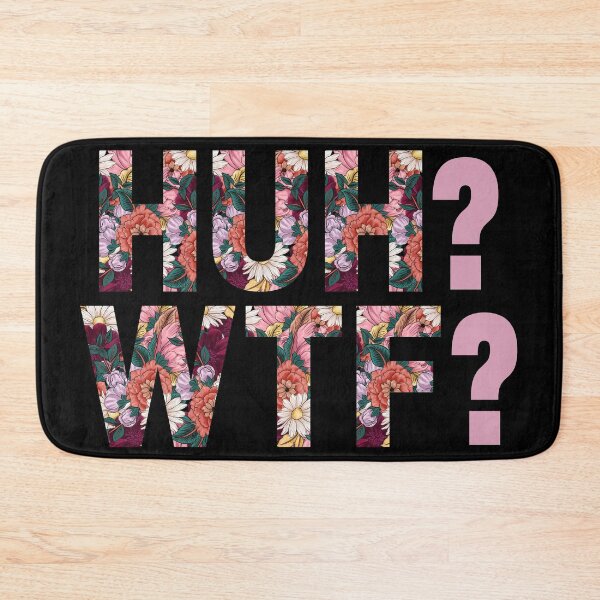 Item preview, ¿HUH? WTF? en Flowers Noir designed and sold by MonocleSkully.