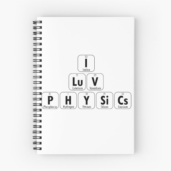 Item preview, I love physics designed and sold by Gajaman Creations.