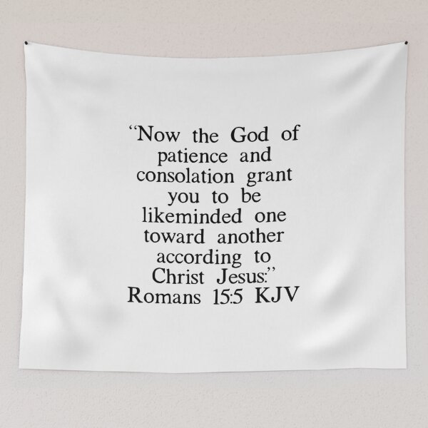 Item preview, Romans 15:5 KJV designed and sold by IBMClothing.