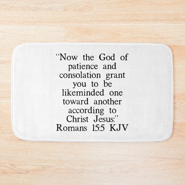 Item preview, Romans 15:5 KJV designed and sold by IBMClothing.