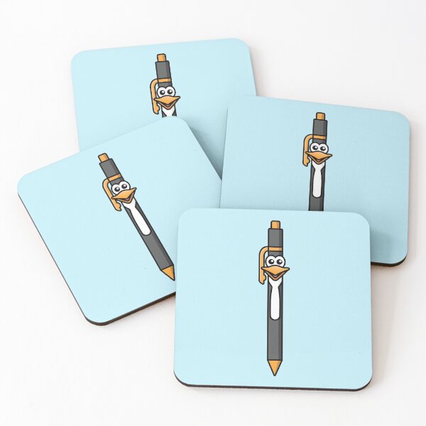Item preview, 'Pen'guin - Pen/Penguin Winter Design designed and sold by ambertanderes.
