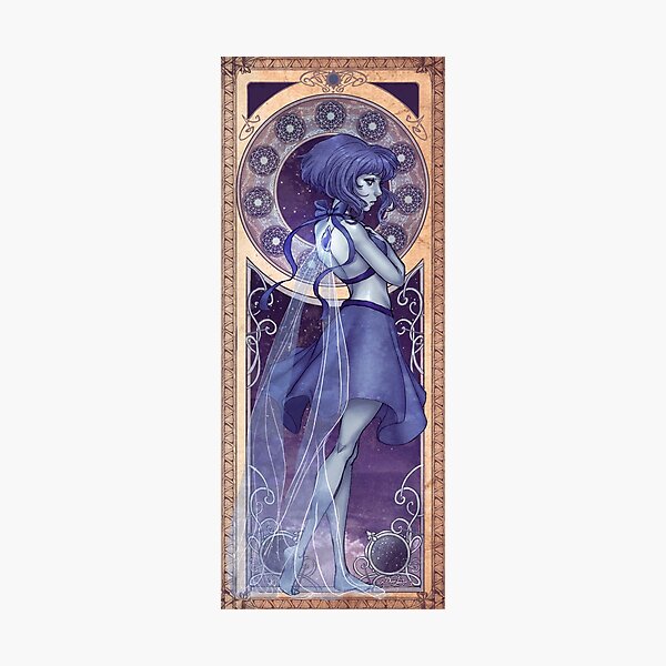 Lapislazuli Mucha Fotodruck
