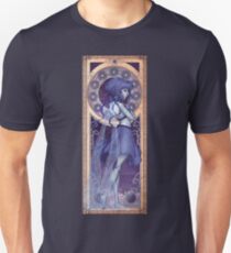 Lapis Lazuli Mucha Unisex T-Shirt