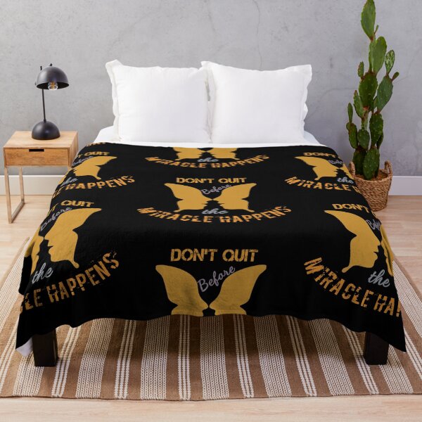 Item preview, Don't Quit Before The Miracle Happens designed and sold by shihaams.