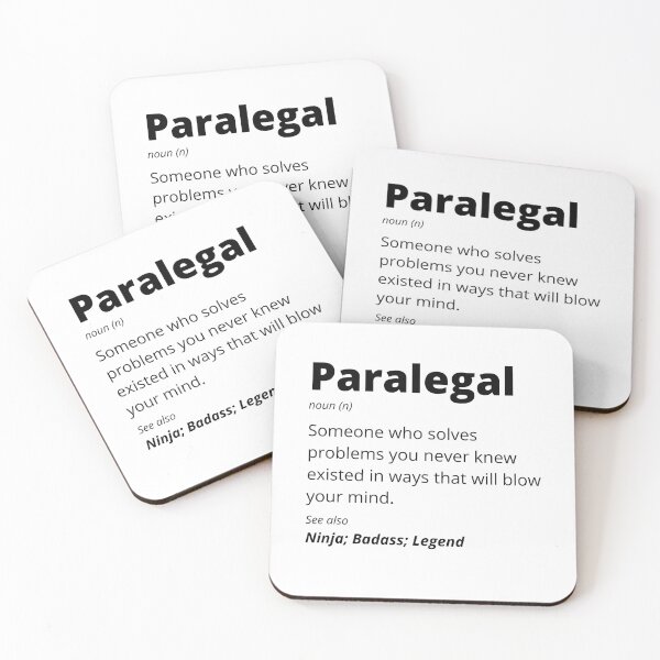 Item preview, Ninja, Badass, Legend - Paralegal designed and sold by blueskygiftco.