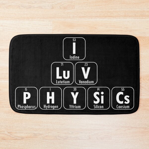 Item preview, I love physics designed and sold by Gajaman Creations.