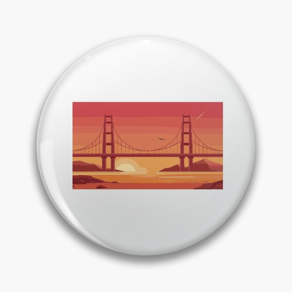 Item preview, Golden Gate Bridge designed and sold by TopBaseline.