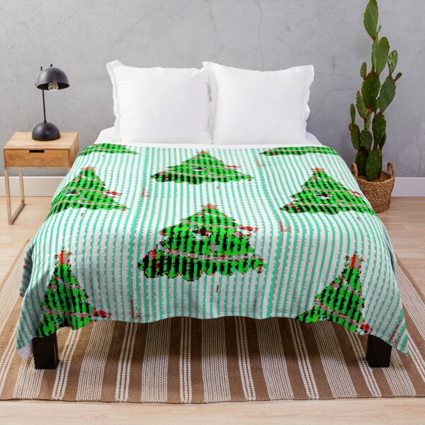 Item preview, Glitchy Pixelart Christmas Tree designed and sold by MoMoJaJa.