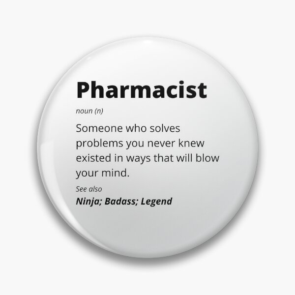 Item preview, Ninja, Badass, Legend - Pharmacist designed and sold by blueskygiftco.