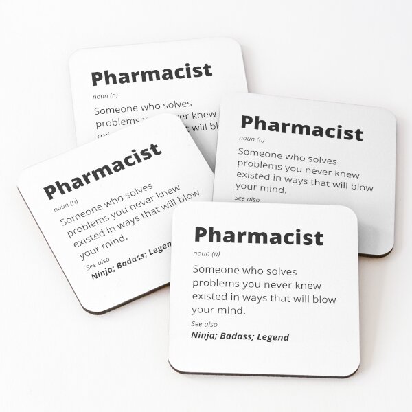 Item preview, Ninja, Badass, Legend - Pharmacist designed and sold by blueskygiftco.