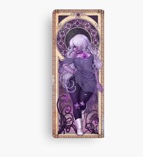 Amethyst Mucha Canvas Print