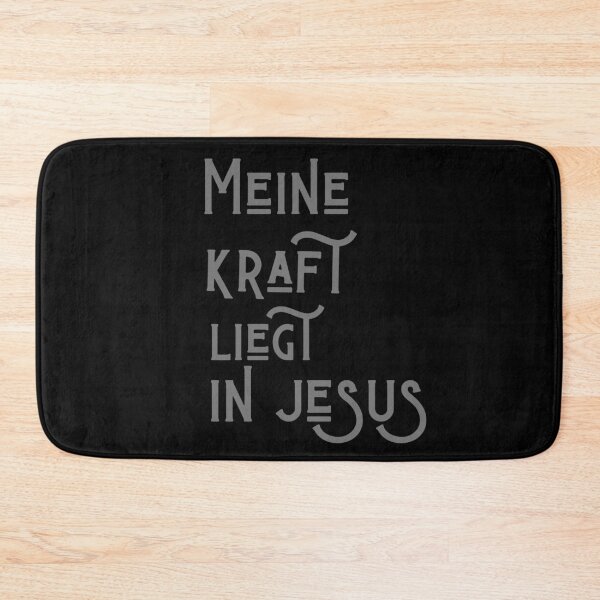 Item preview, meine kraft liegt in jesus  designed and sold by Miaberzo.