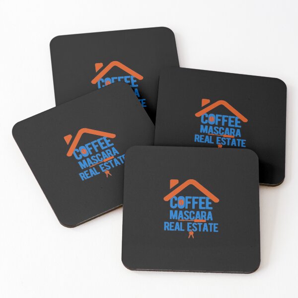 Item preview, Real Estate Funny Coffee Mascara designed and sold by artworkbyrihen.