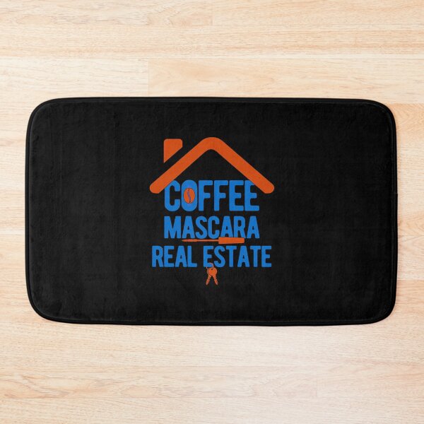 Item preview, Real Estate Funny Coffee Mascara designed and sold by artworkbyrihen.