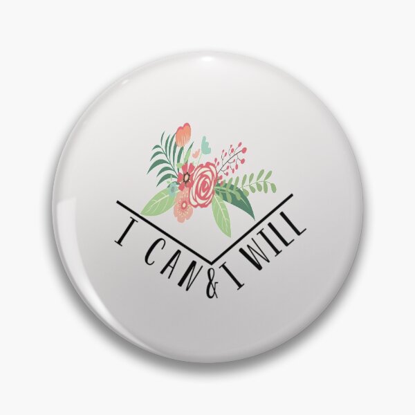 Item preview,  I can and I will Sticker designed and sold by FunnyDSN.