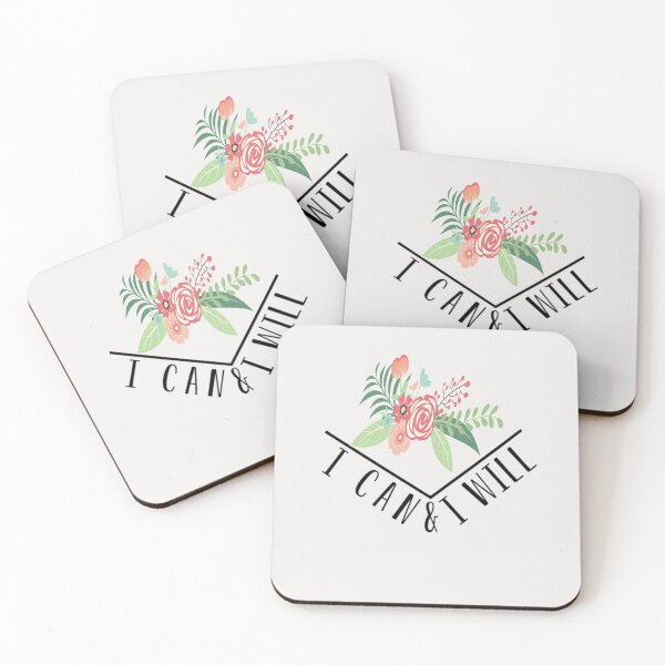 Item preview,  I can and I will Sticker designed and sold by FunnyDSN.