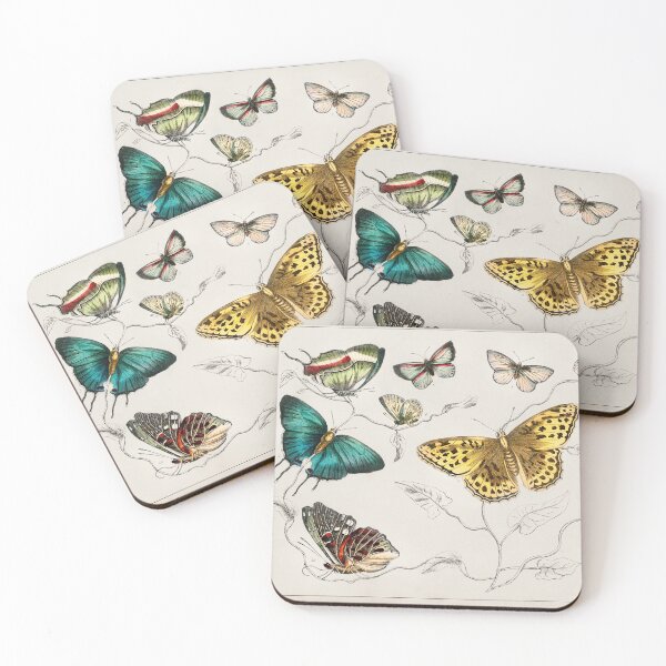 Item preview, Butterflies (1820) - Biological Illustration designed and sold by SALON DES ARTS.