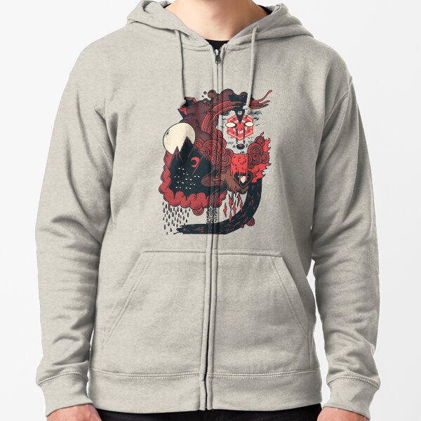 Leader of the Pack Zipped Hoodie