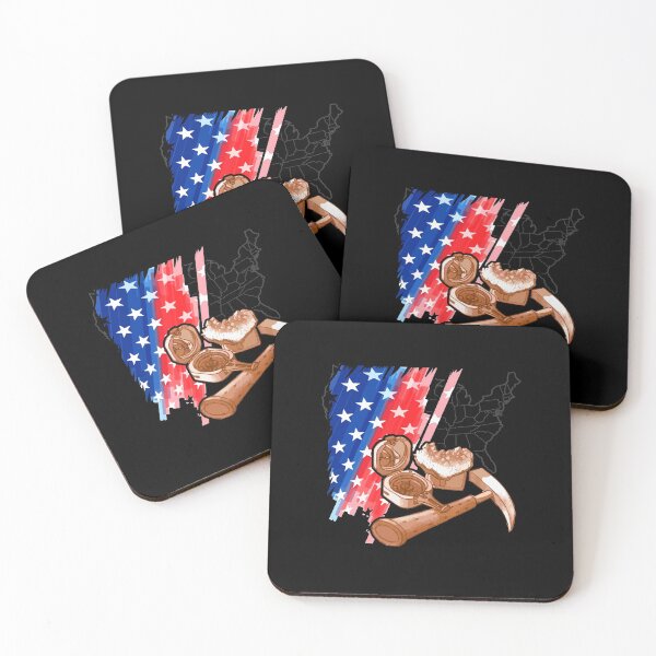 Item preview, Geologist Gifts - Geology Hammer Rock Flag America Geologist designed and sold by Dressed For  Duty.