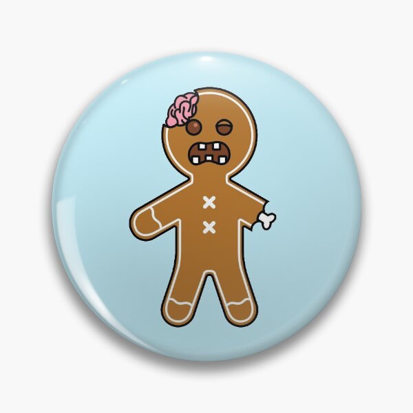 Item preview, Gingerdead Man - Christmas Gingerbread Zombie designed and sold by ambertanderes.