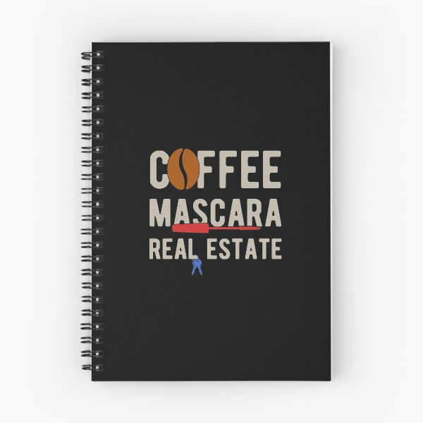 Item preview, Real Estate Funny Coffee Mascara designed and sold by artworkbyrihen.