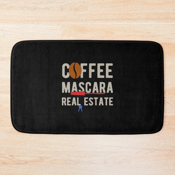 Item preview, Real Estate Funny Coffee Mascara designed and sold by artworkbyrihen.
