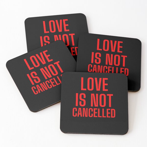 Item preview, Love Is Not Cancelled In Bold designed and sold by Indra Agrawal.