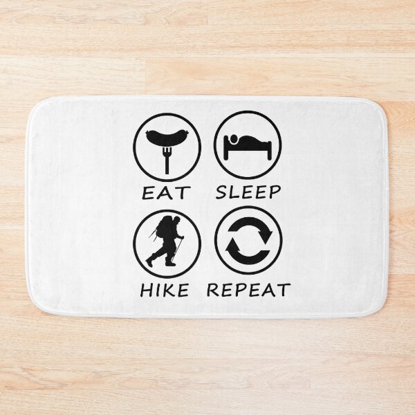 Artikelvorschau, Eat Sleep Hike Repeat entworfen und verkauft von teledesign.