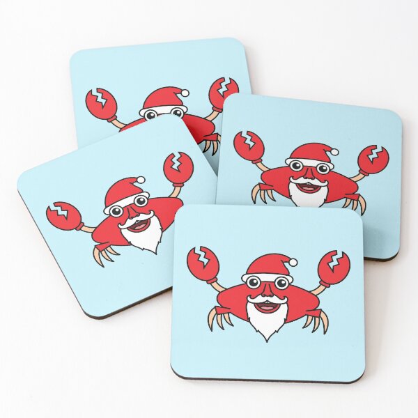 Item preview, Santa Claws - Christmas Santa Claus Crab designed and sold by ambertanderes.