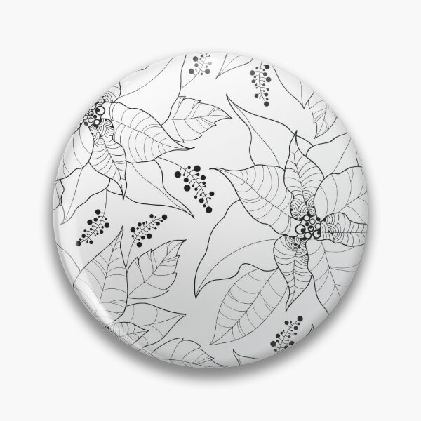 Item preview, Vintage Leaves Pattern , White Leaves Patterns , Vintage Leaves lover patterns  designed and sold by garniturex.