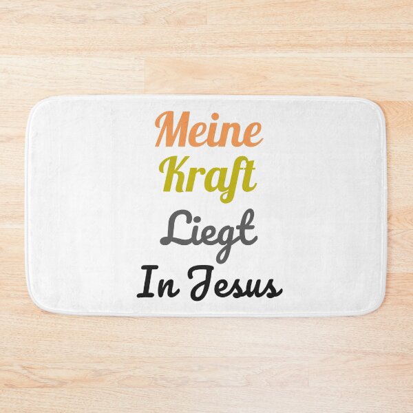 Item preview, meine kraft liegt in jesus  designed and sold by Miaberzo.