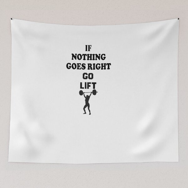 Item preview, If Nothing Goes Right Go Lift, Fitness Gym Exercise, Gift For Moms Women Girls Strongman, T-Shirt  designed and sold by MoradovT-shirt.
