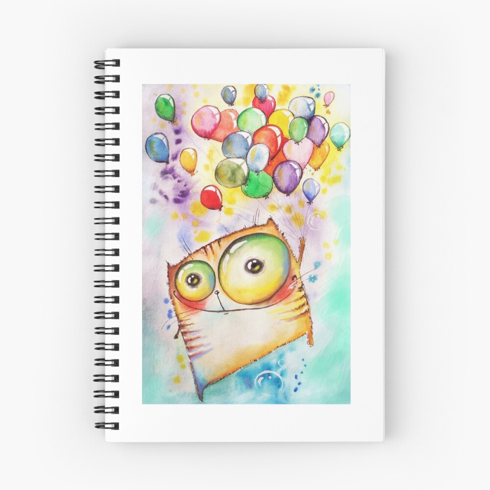 Item preview, Spiral Notebook designed and sold by main.