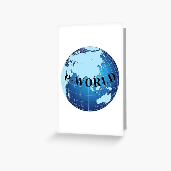 e-world Greeting Card