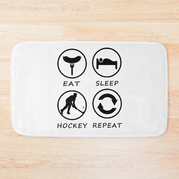 Item preview, Eat Sleep Hockey Repeat designed and sold by teledesign.