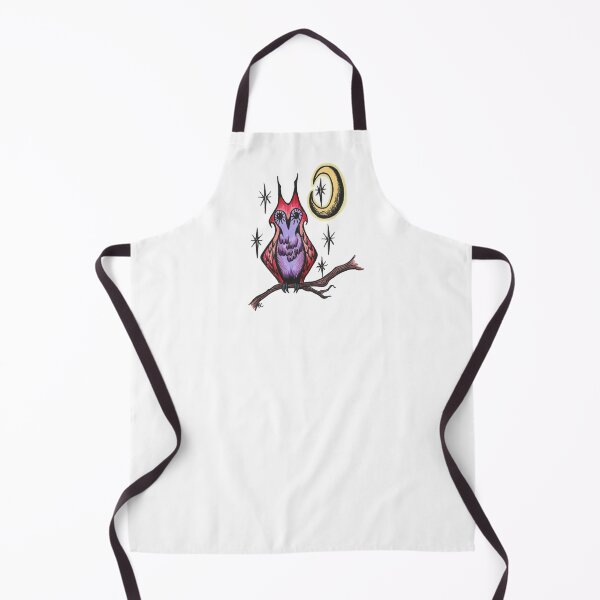 Item preview, Retro Owl - Nighttime Starry Sky designed and sold by The White Bat.