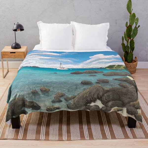 Aperçu de l'œuvre St.John, peinture USVI créée et vendue par rayrayarts.