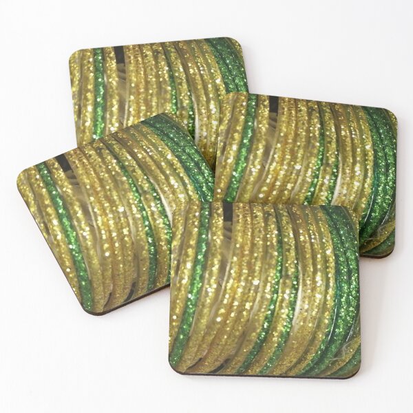 Item preview, Yellow glitter  designed and sold by Bushraikram.