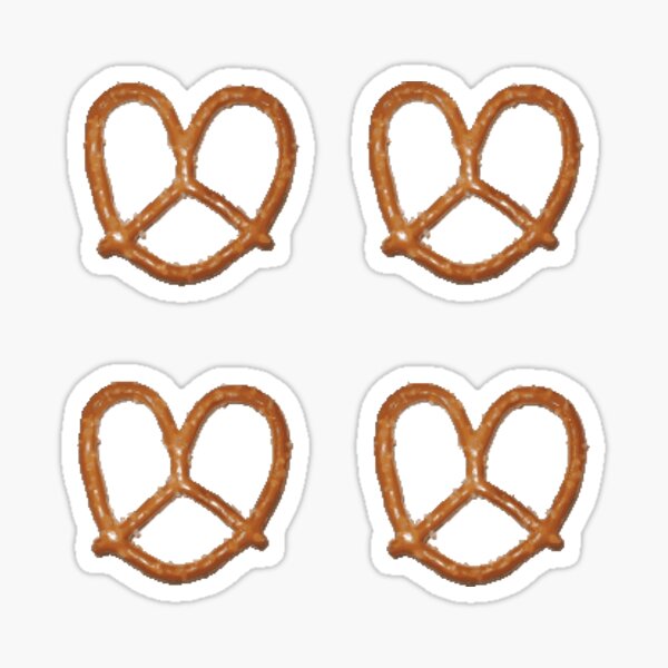 Pretzels Sticker