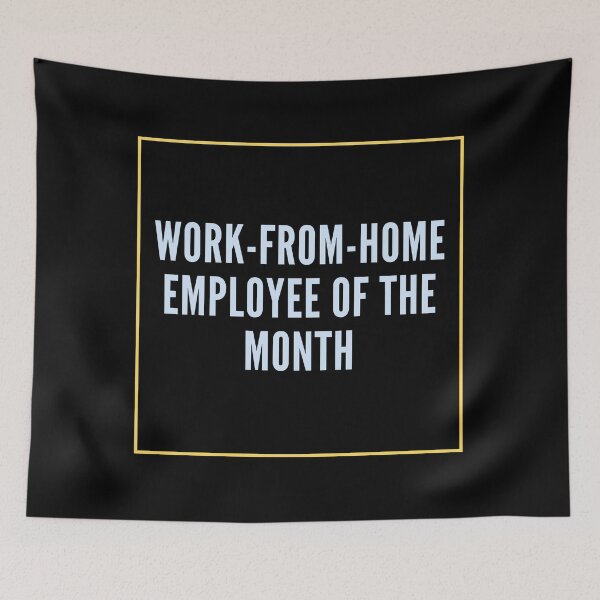 Item preview, Work-From-Home Employee Of The Month Home Office Corona designed and sold by GionaSophia.
