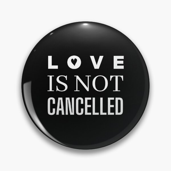 Item preview, Love Is Not Cancelled In White designed and sold by Indra Agrawal.