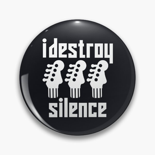 Item preview, I Destroy Silence Guitar #8 designed and sold by SalahBlt.