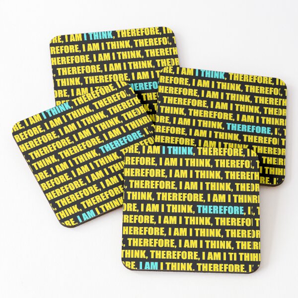 Item preview, I THINK THEREFORE I AM designed and sold by ArtsyStopShop.