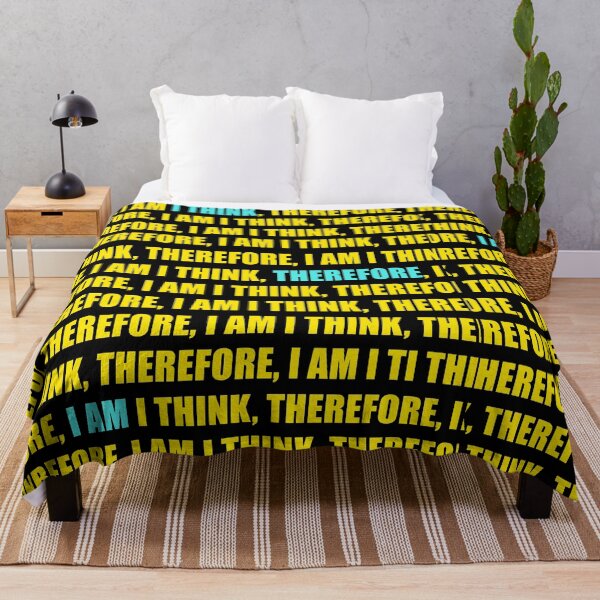 Item preview, I THINK THEREFORE I AM designed and sold by ArtsyStopShop.